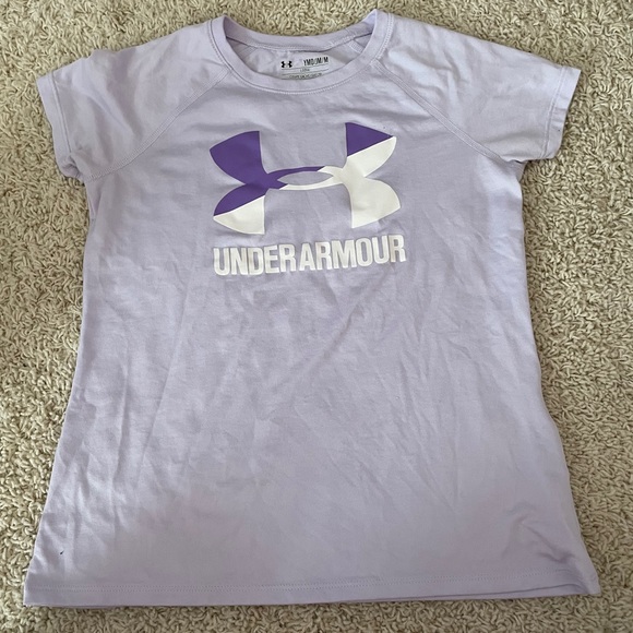 Girls Under Armour Dri-Fit Tee - Picture 1 of 5
